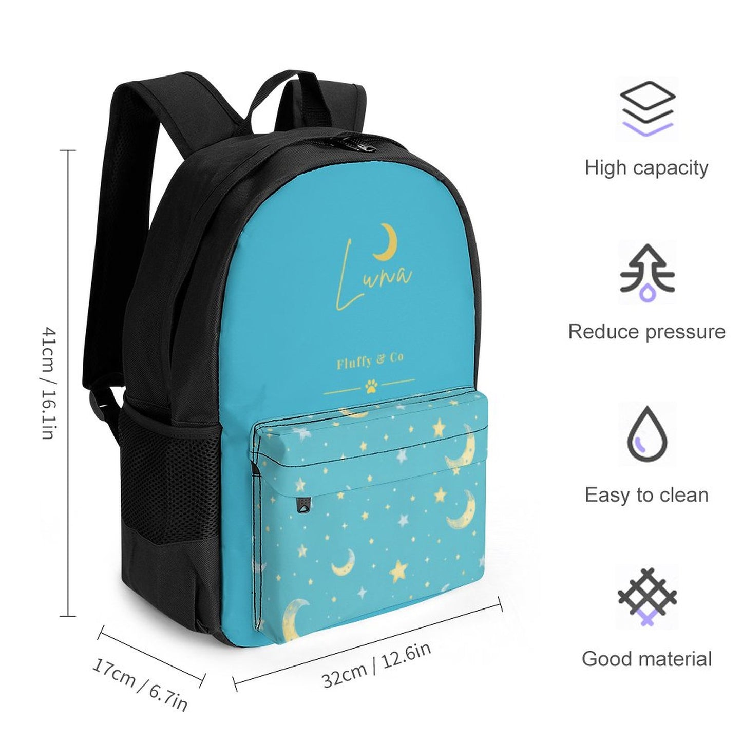 Sac à dos Signature à motifs – Collection LUNA