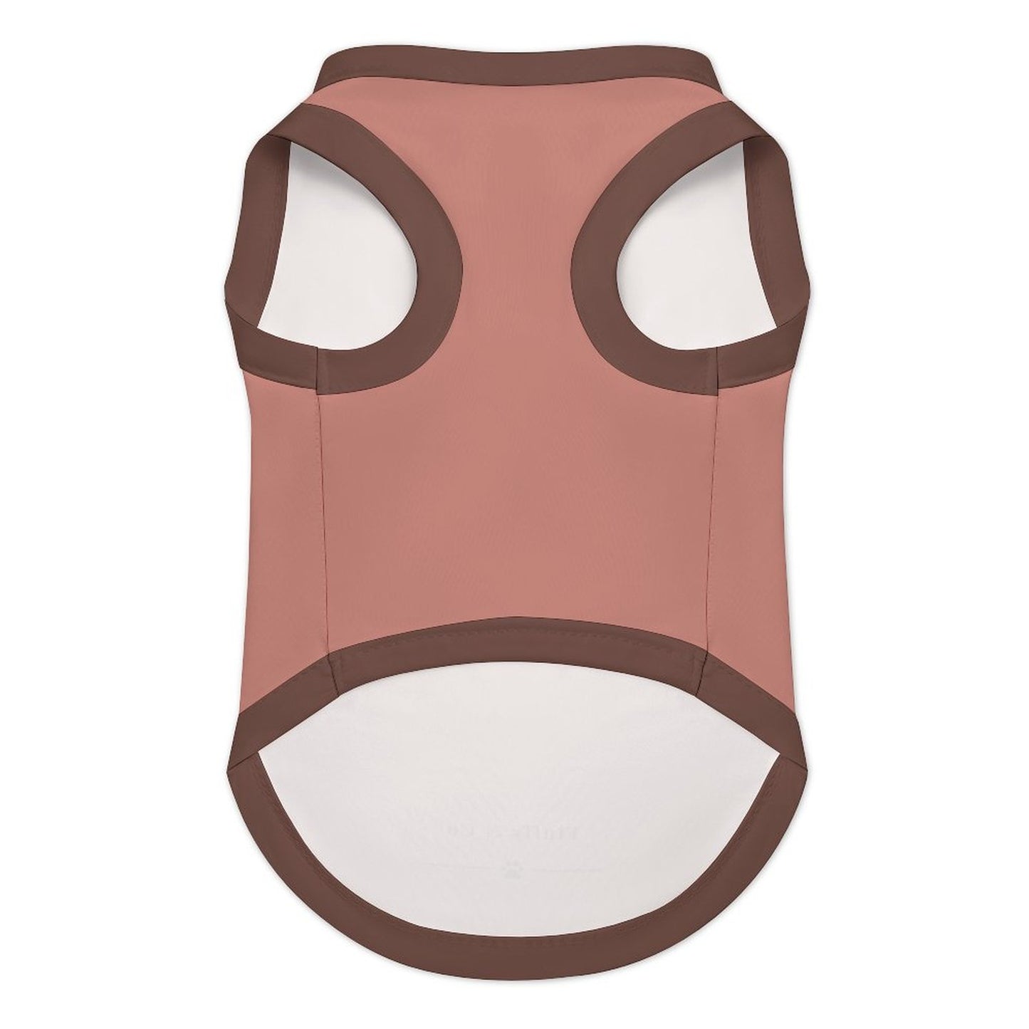 Pyjama et chandail terracotta Illustration pour chien – Collection SIENNA