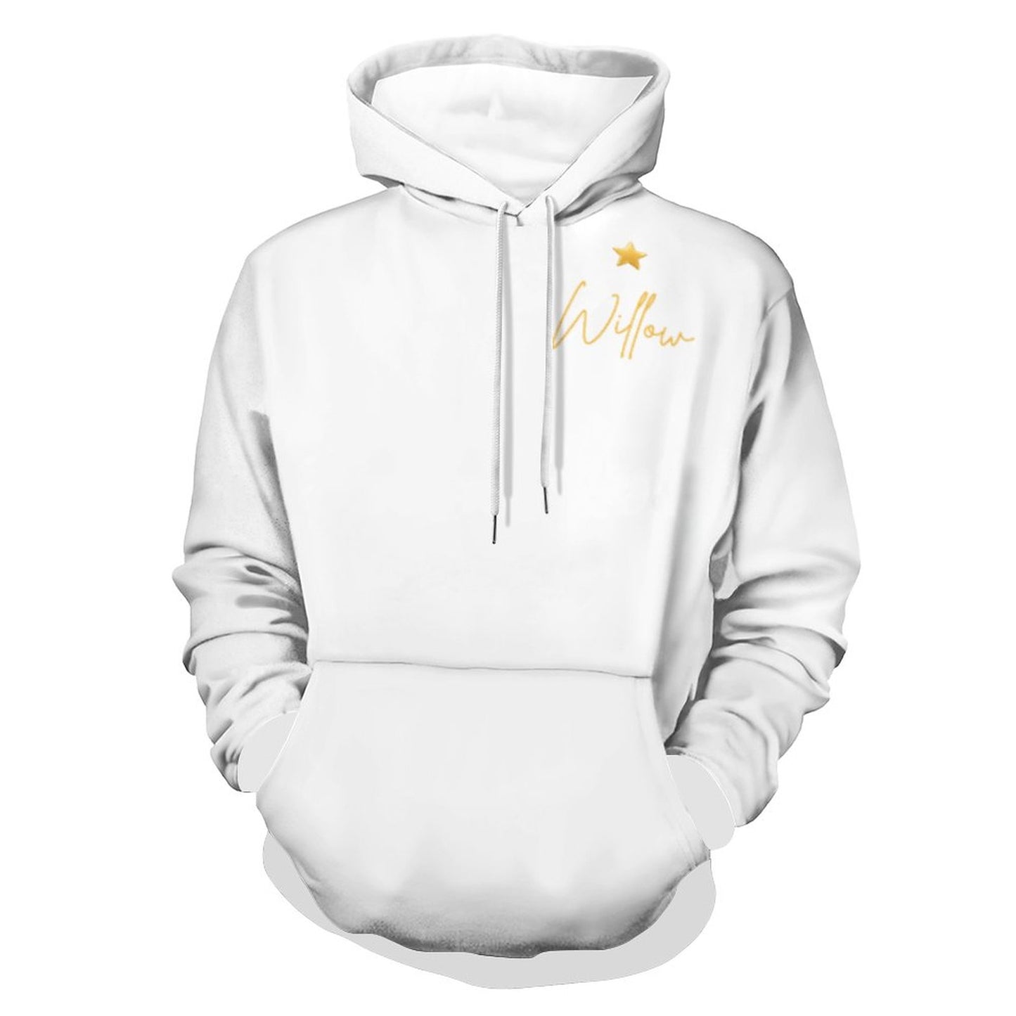 Hoodie Dog Mom blanc uni – Collection WILLOW