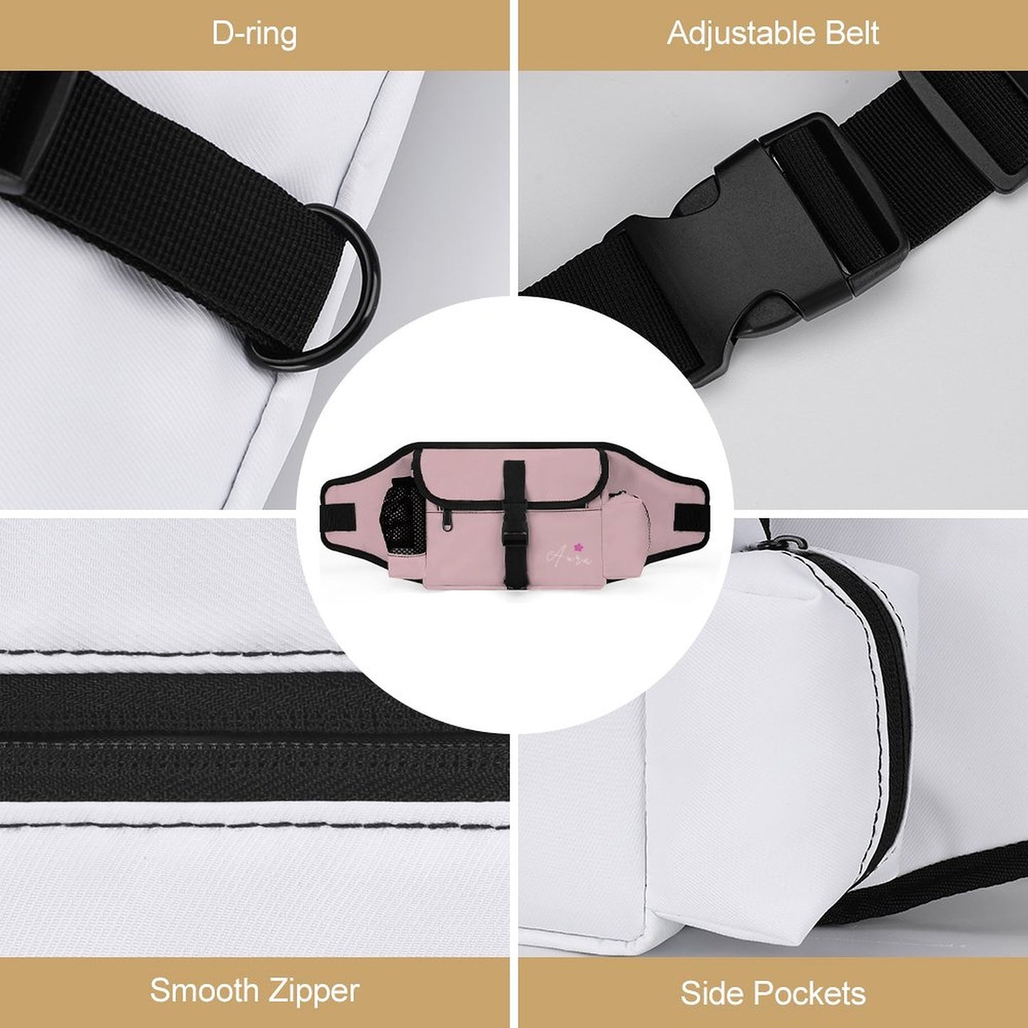 Pochette de promenade Signature – Collection AURA