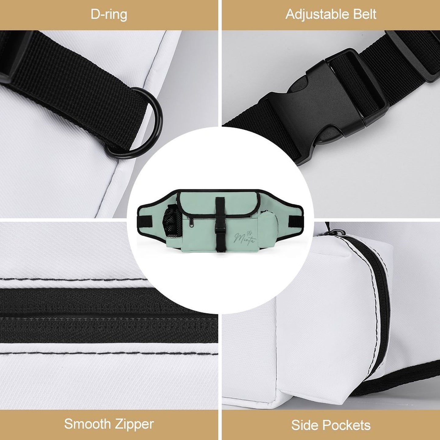 Pochette de promenade Signature – Collection MINTA