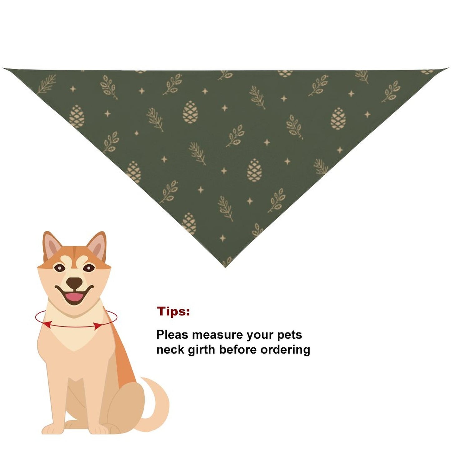 Customised Dog Bandana