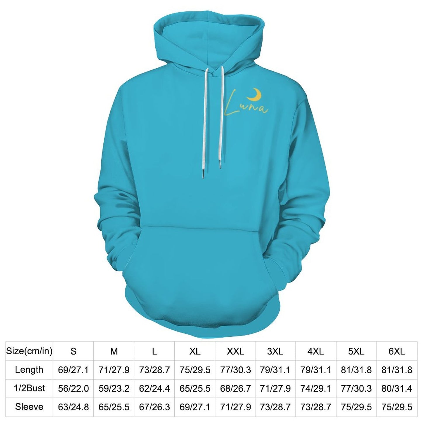 Hoodie Illustration Signature – Collection LUNA
