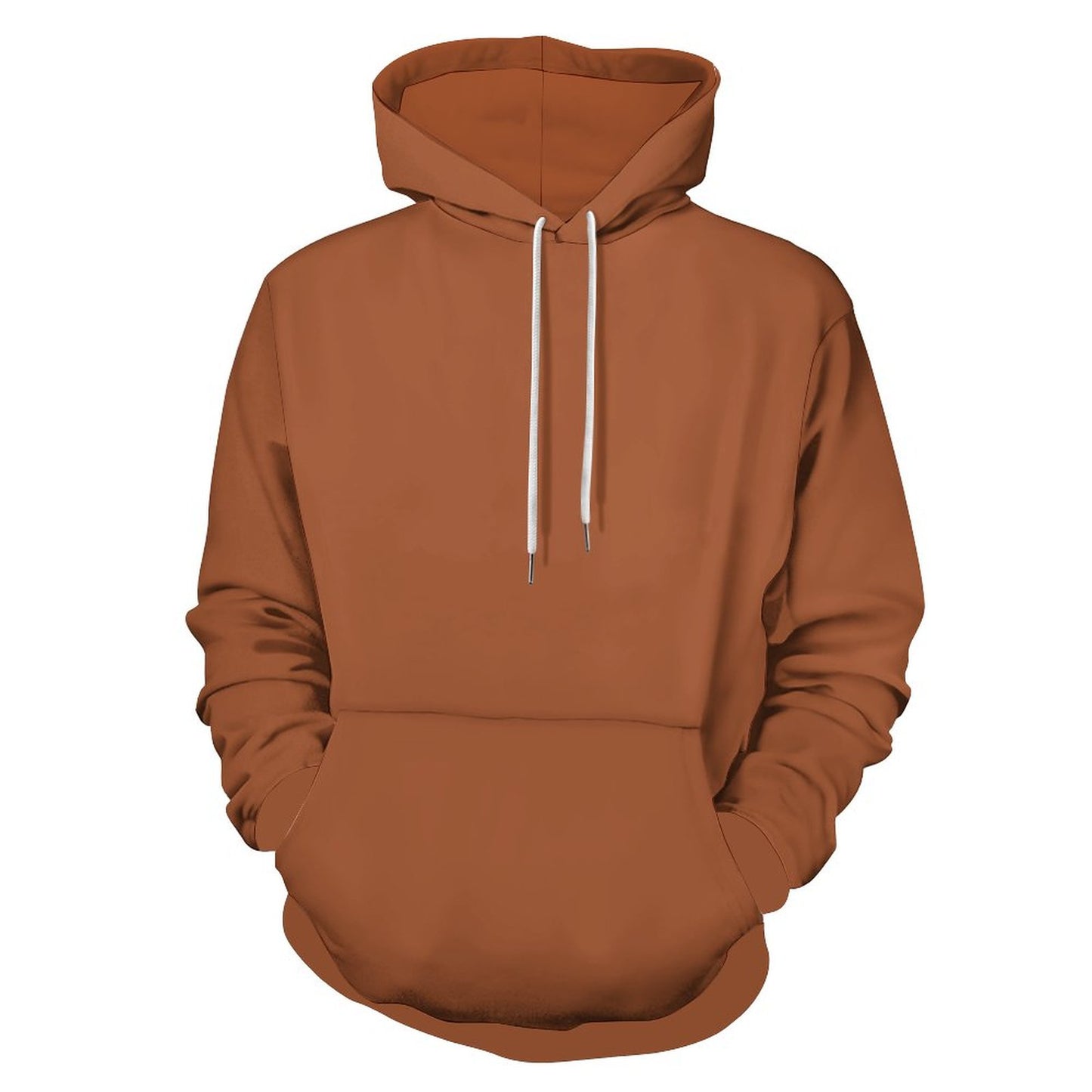 Hoodie brun terre cuite Illustration – Collection SIENNA