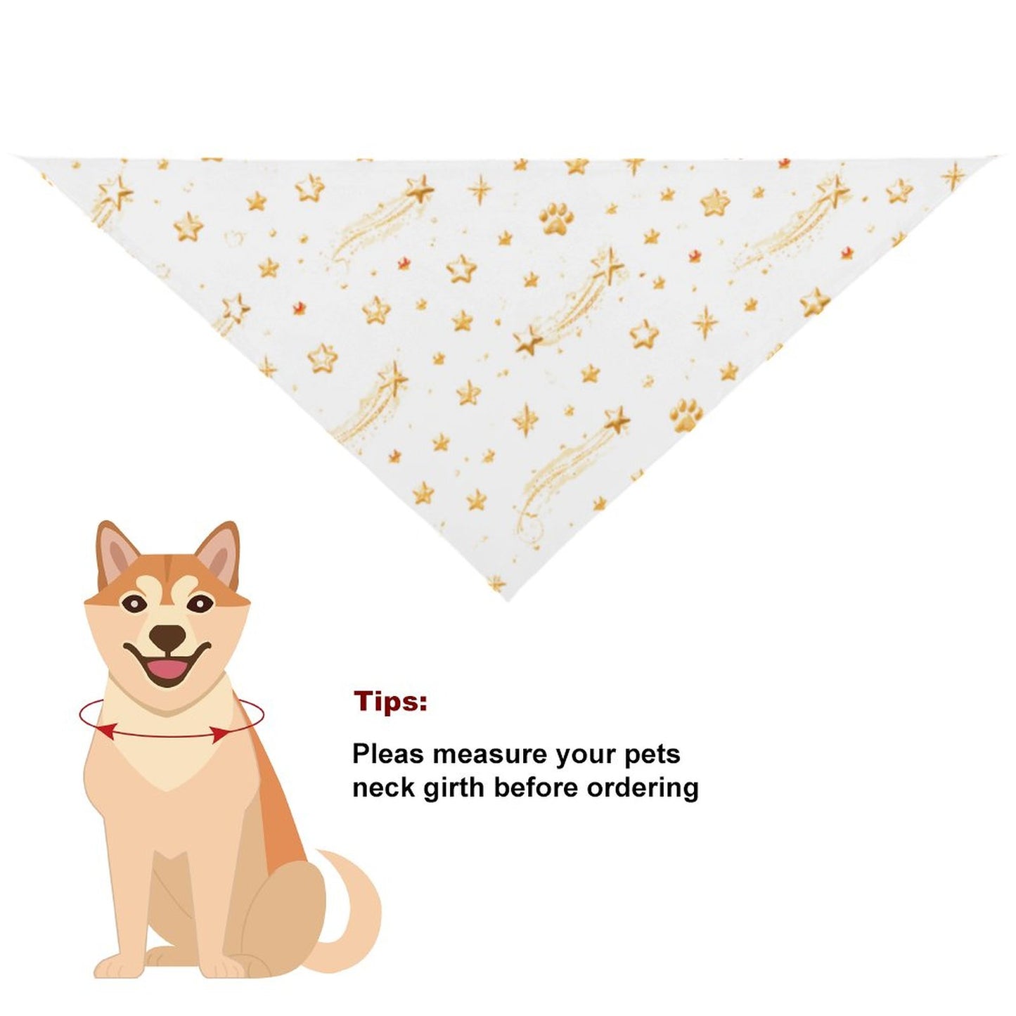 Customised Dog Bandana