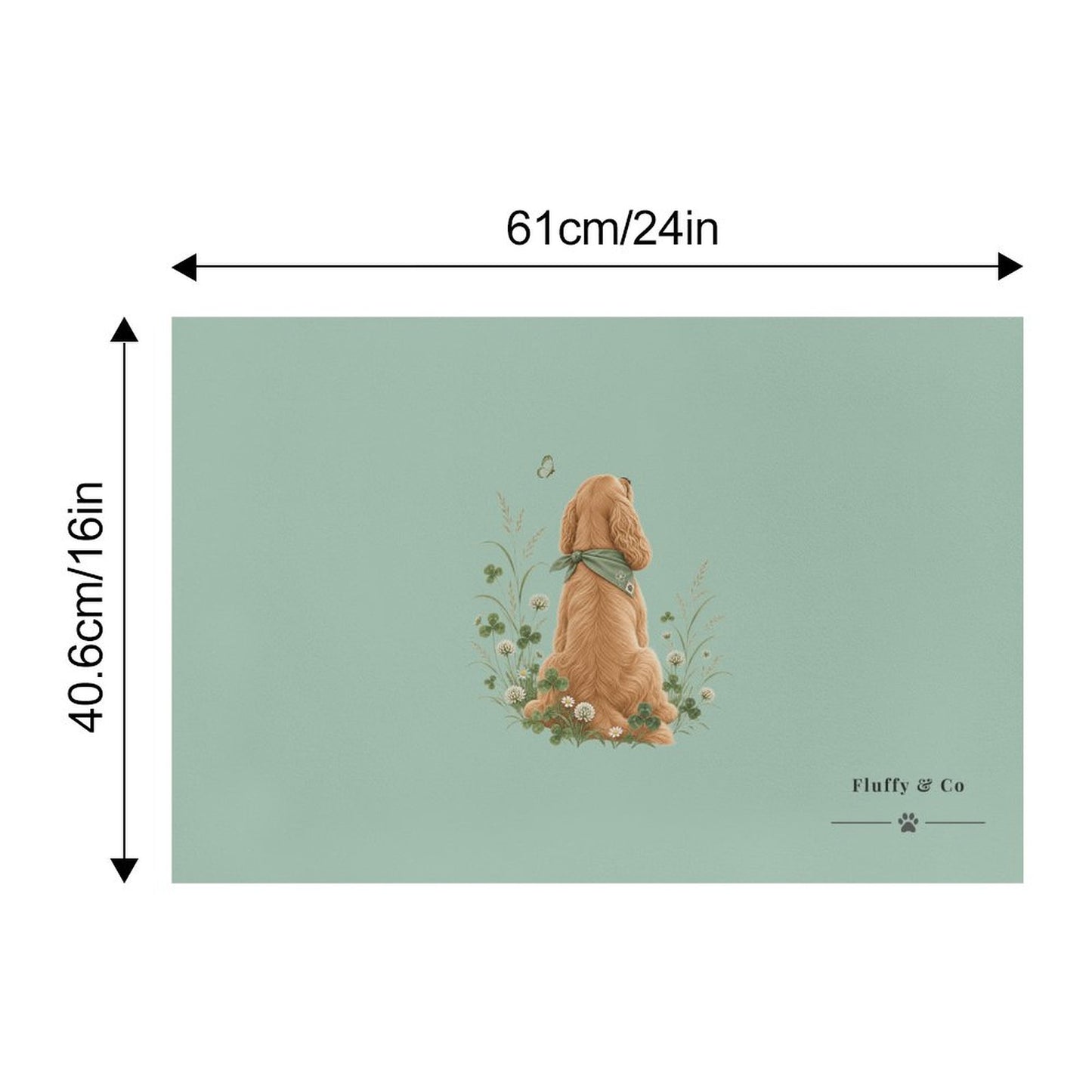 Tapis pour aliments Illustration Signature – Collection MINTA