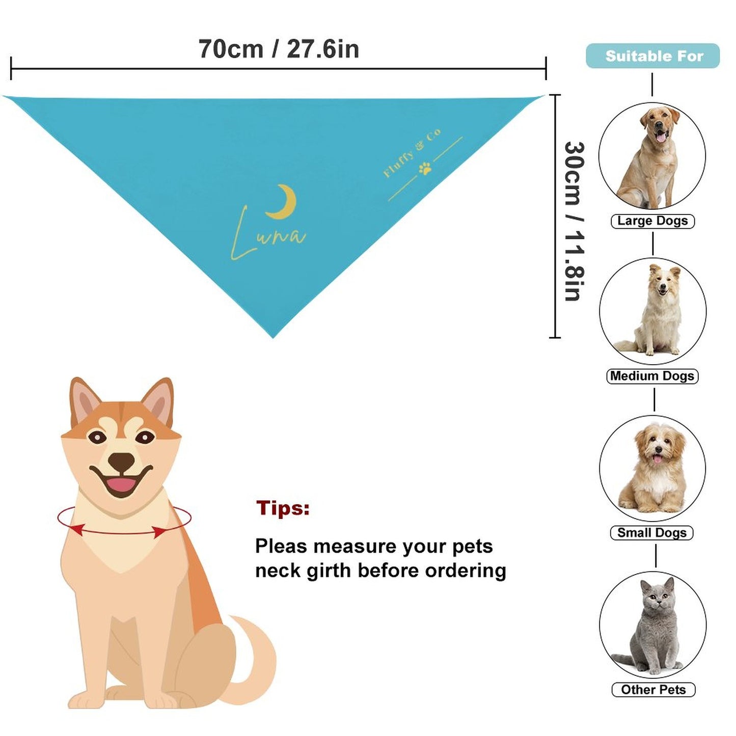 Bandana Signature – Collection Luna