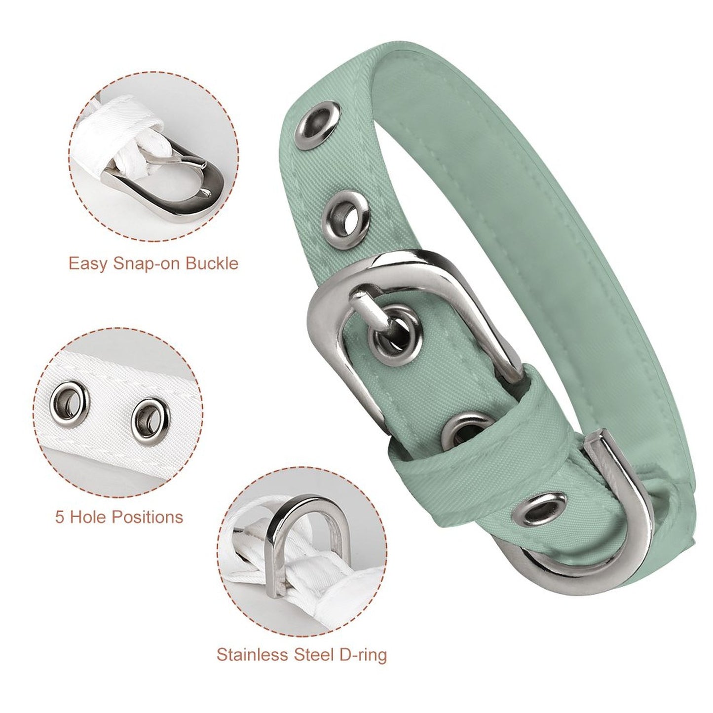 Collier ajustable Signature pour chien – Collection MINTA