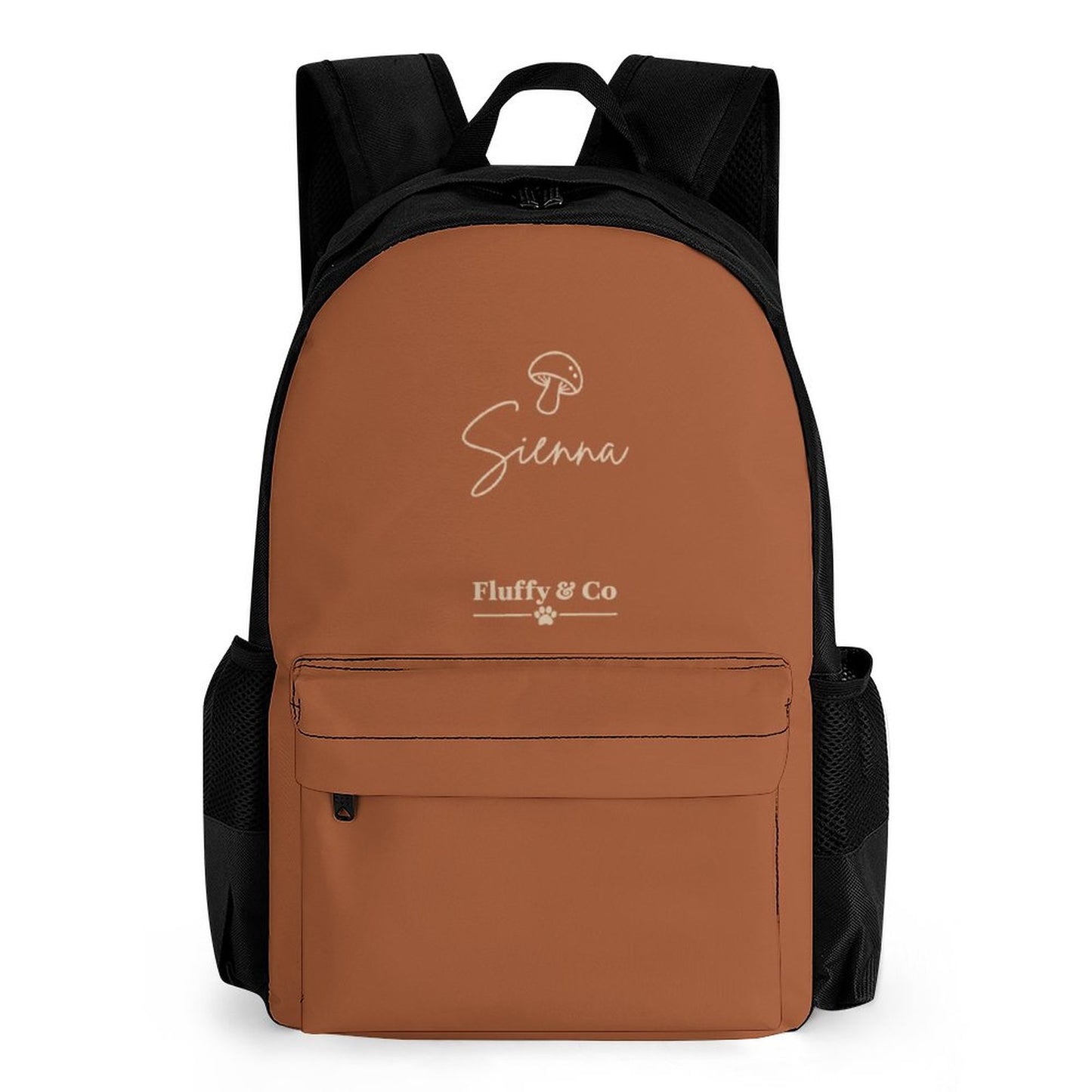 Sac à dos brun terre cuite uni – Collection SIENNA