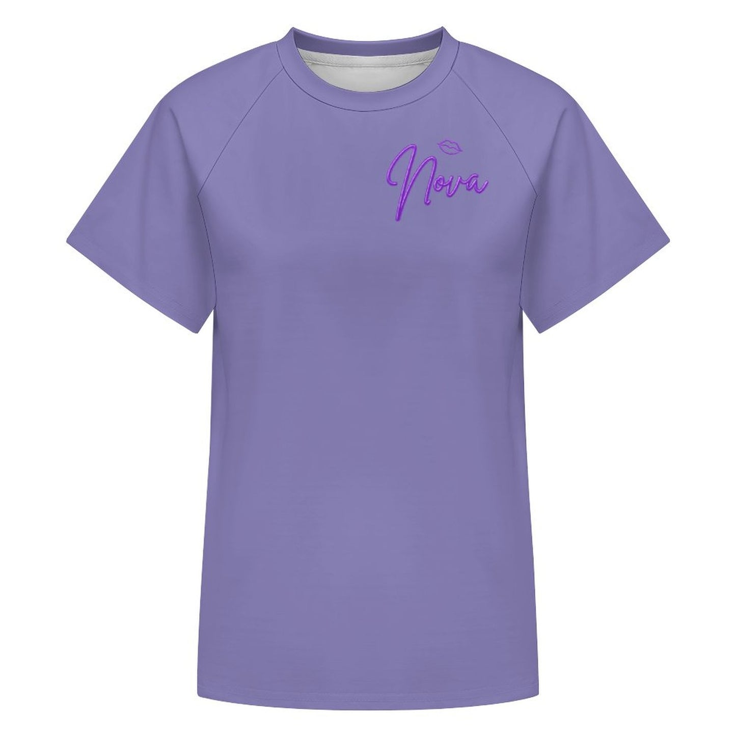 T-shirt Dog Mom lavande Illustration – Collection NOVA