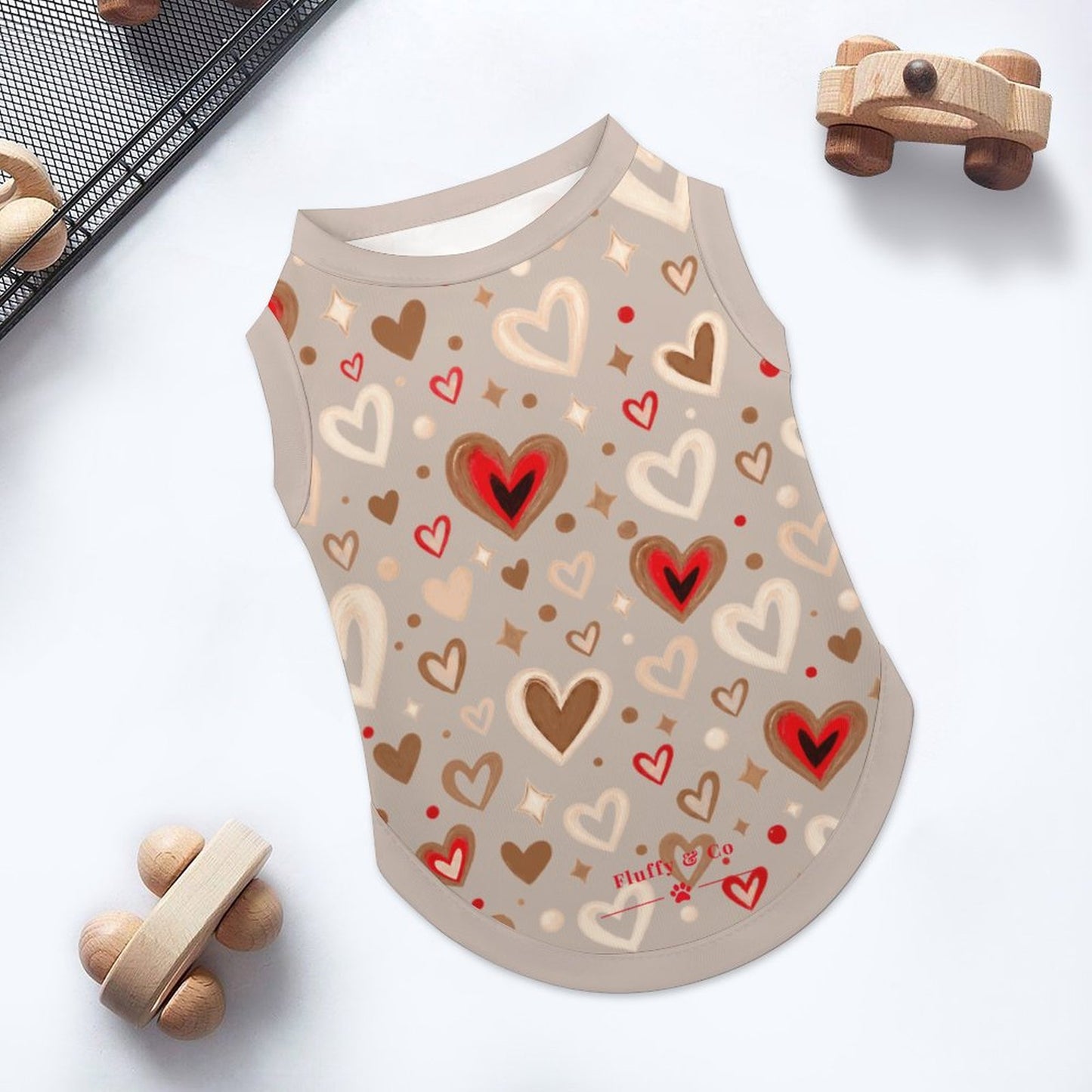 Ice Silk Pet Tank Top(All-Over Printing)