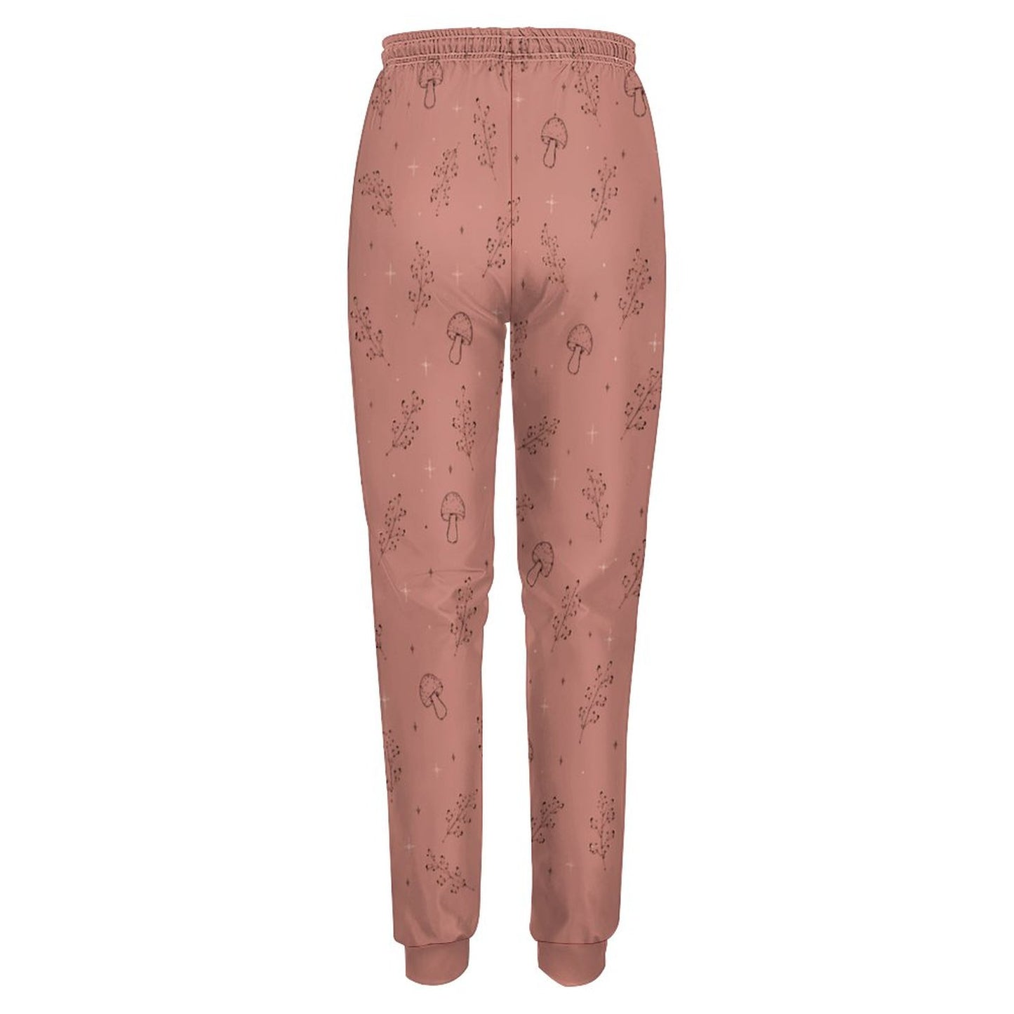 Pantalon jogging terracotta à motifs – Collection SIENNA