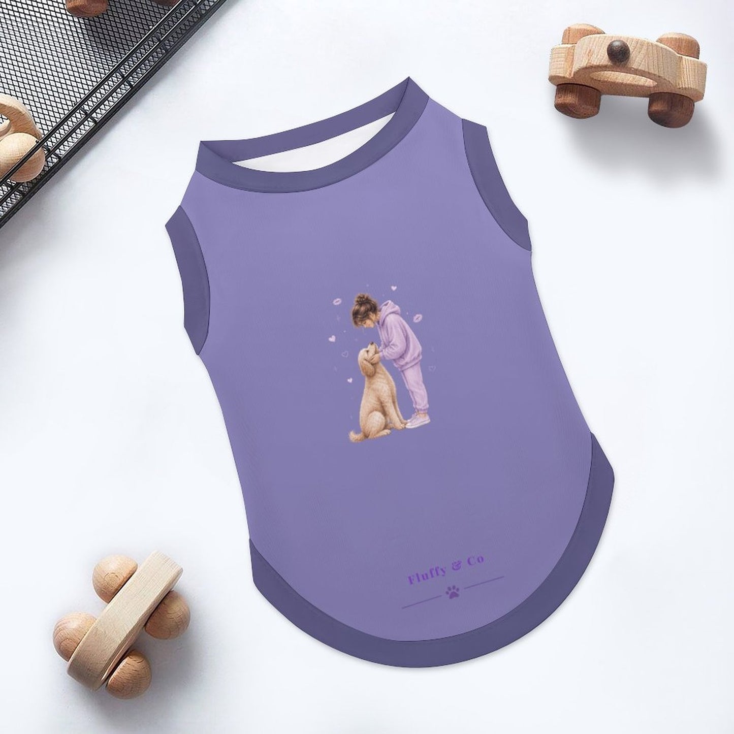 Pet Ice Silk Tank Top(All-Over Printing)