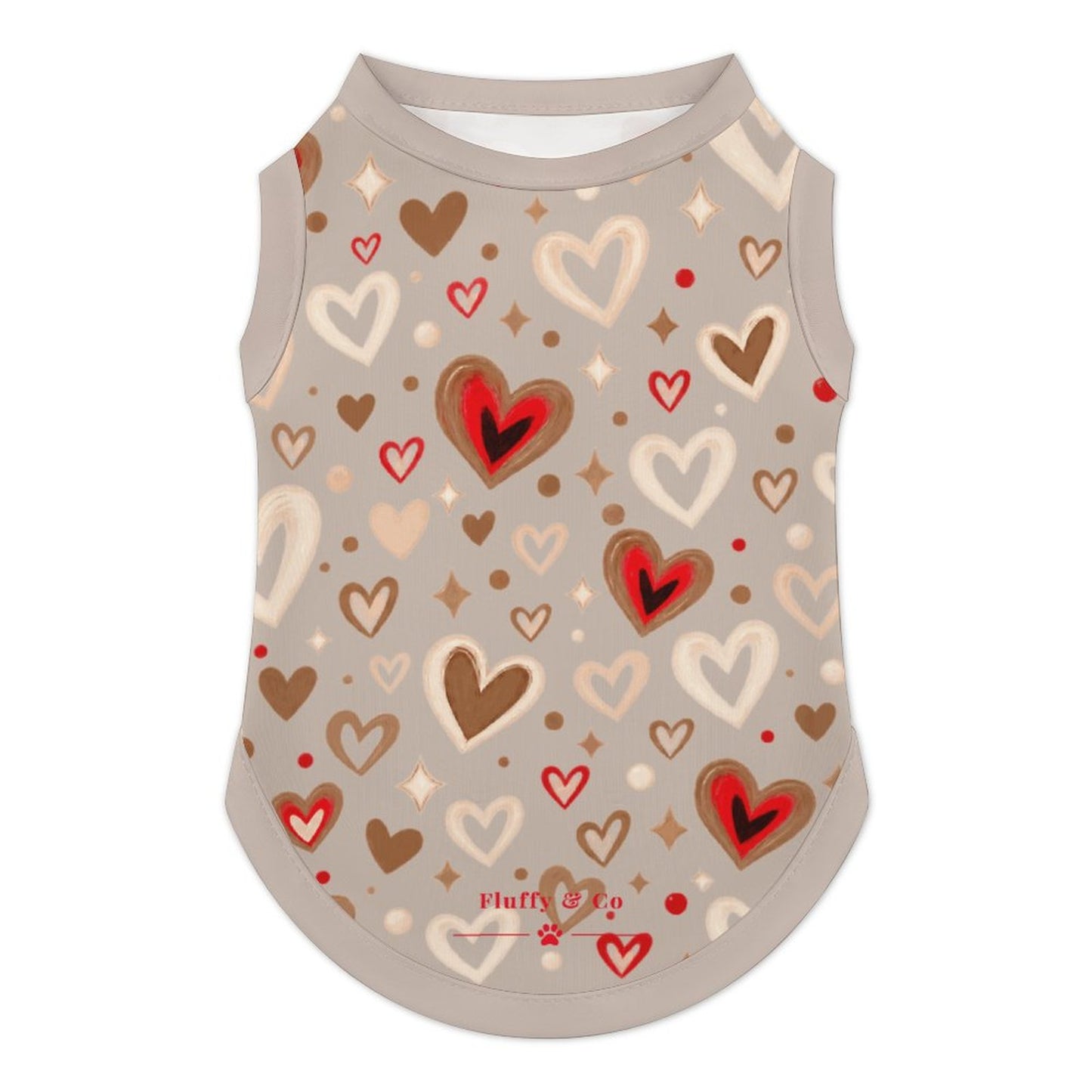 Ice Silk Pet Tank Top(All-Over Printing)