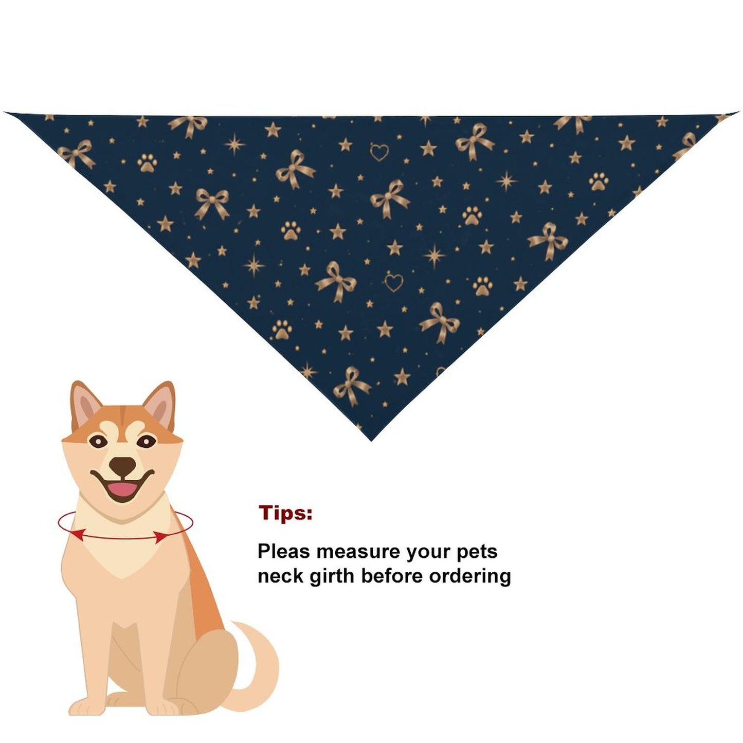Customised Dog Bandana