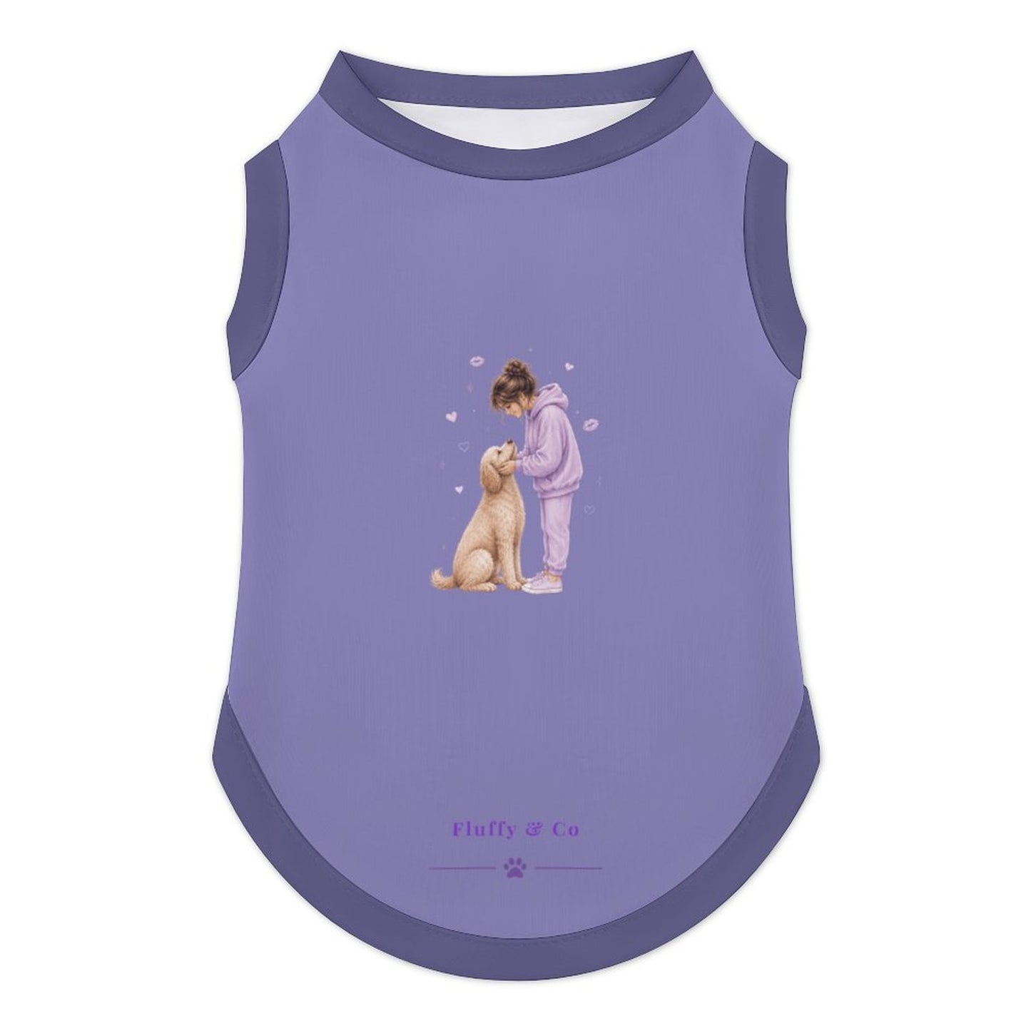 Pet Ice Silk Tank Top(All-Over Printing)
