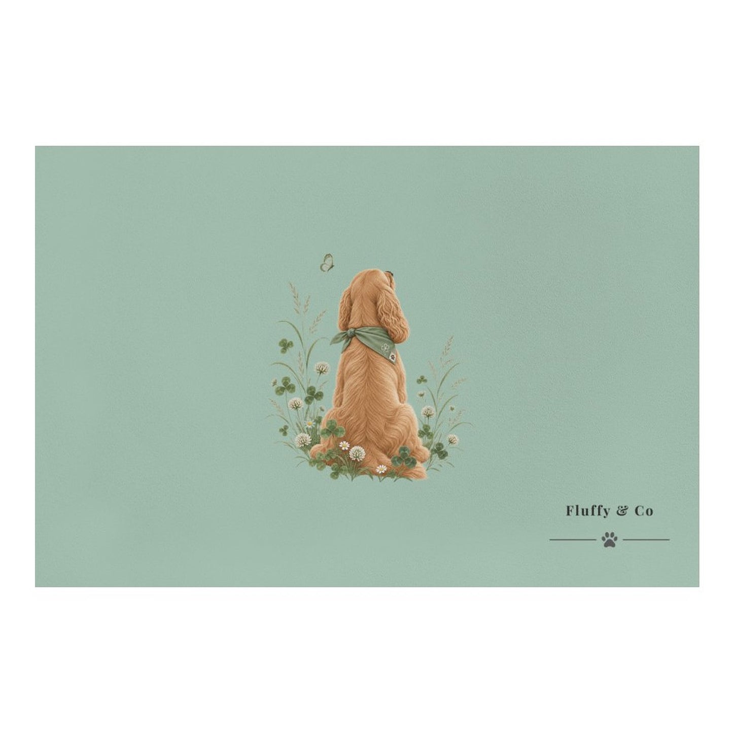 Tapis pour aliments Illustration Signature – Collection MINTA
