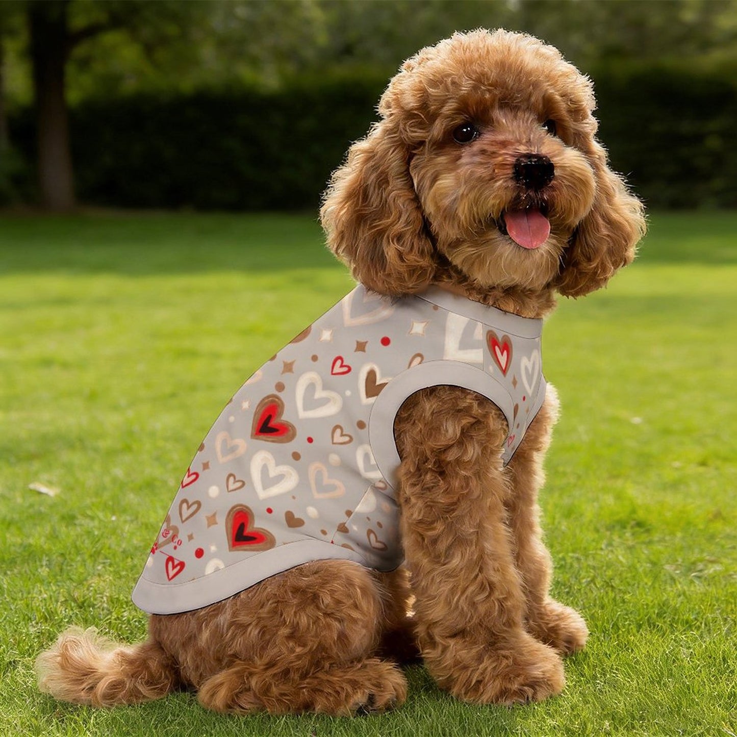 Ice Silk Pet Tank Top(All-Over Printing)