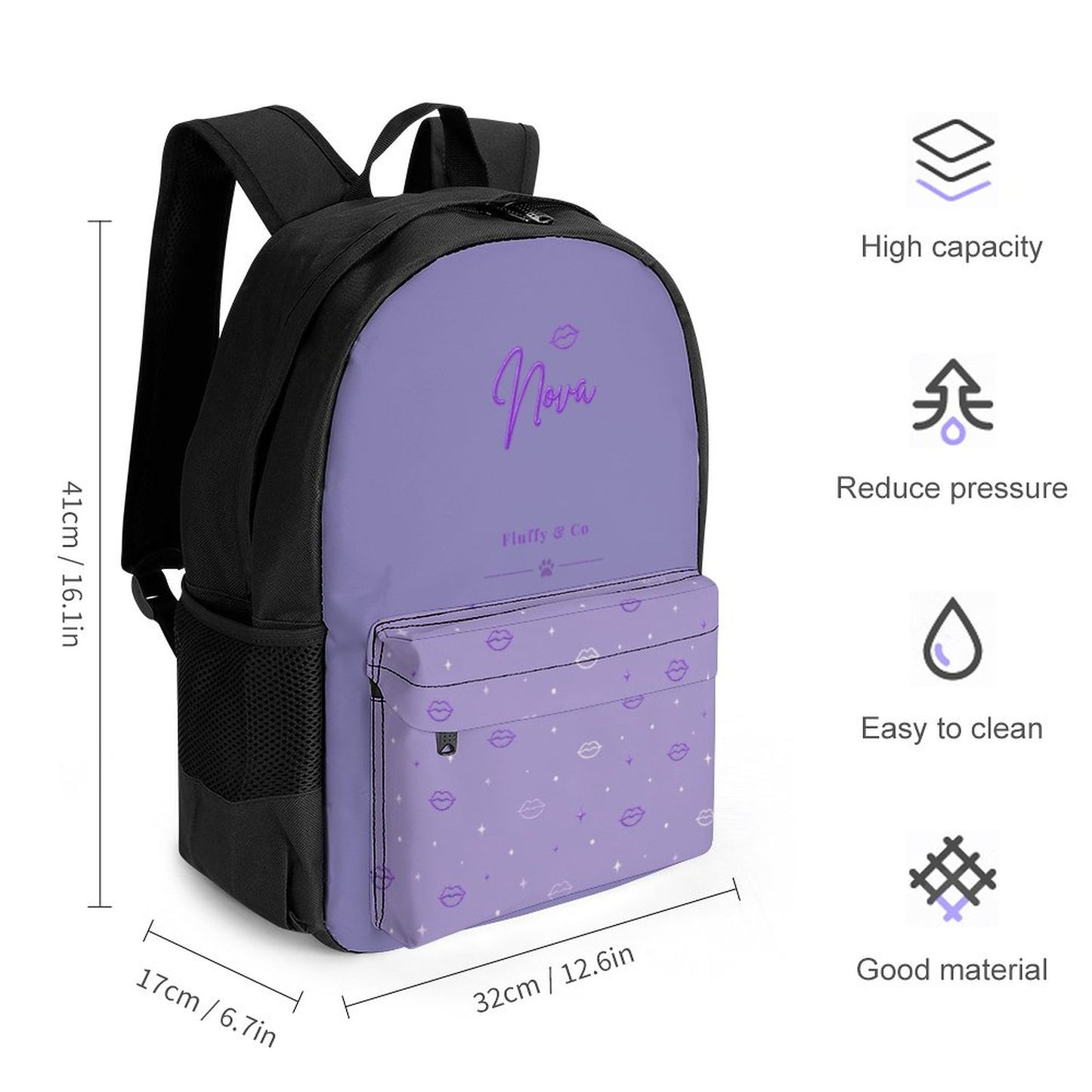Sac à dos Signature à motifs – Collection NOVA