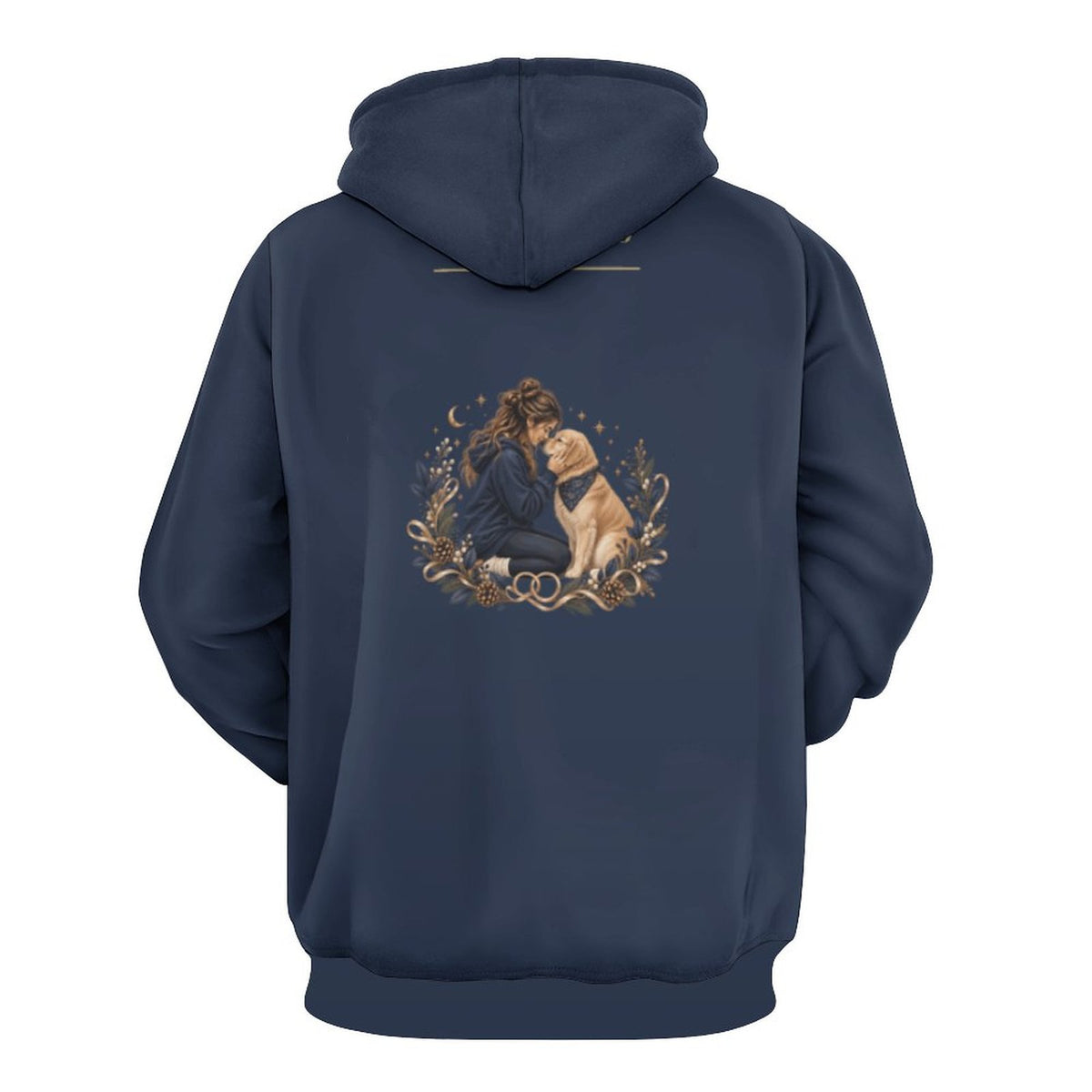 Hoodie illustration bleu nuit – Collection ELARA