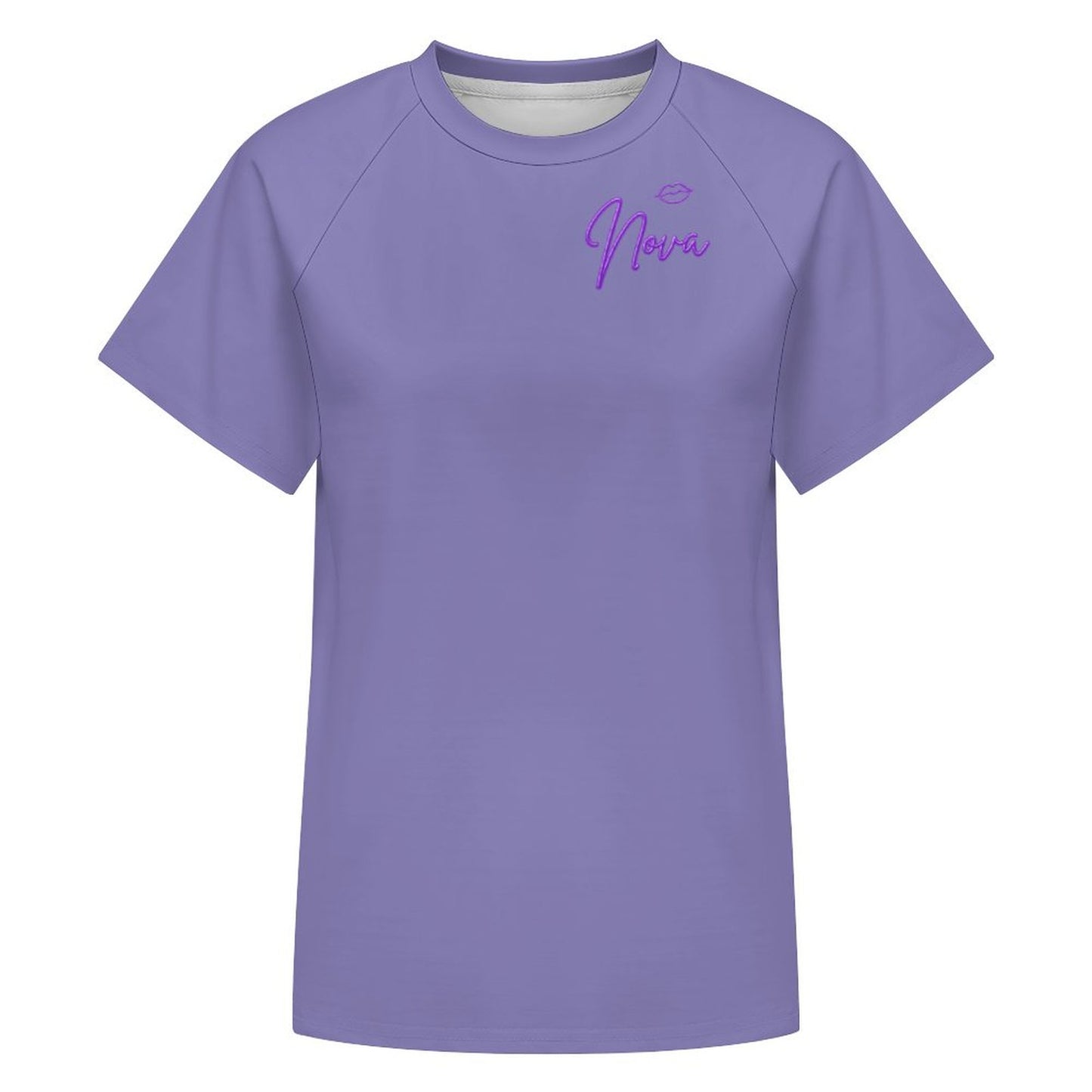 T-shirt Dog Mom lavande uni – Collection NOVA