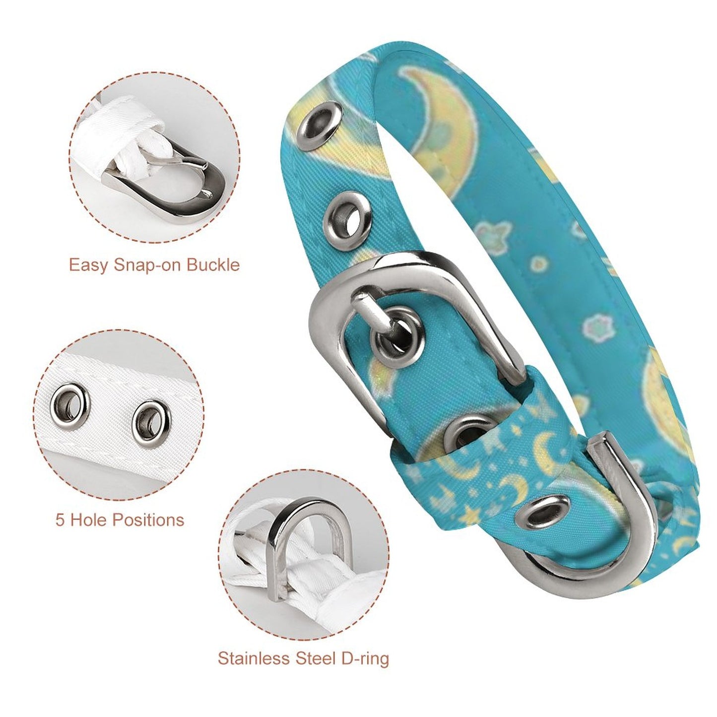 Collier pour chien signature - Collection Luna