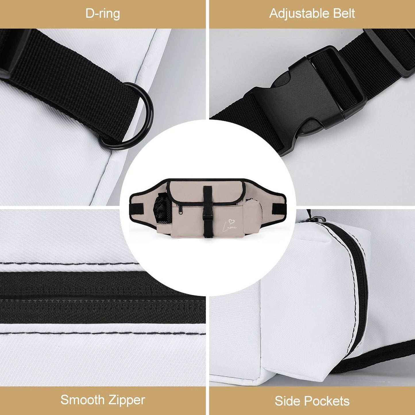 Pochette de promenade Signature - Collection Lumi