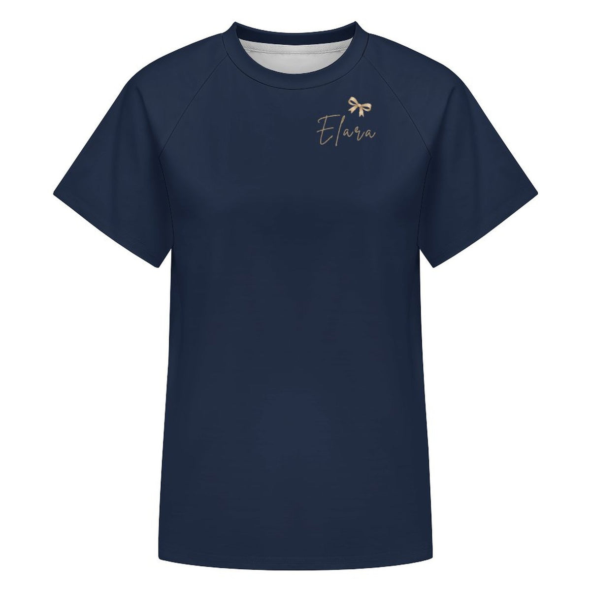 T-shirt bleu nuit Illustration Dog Mom – Collection ELARA