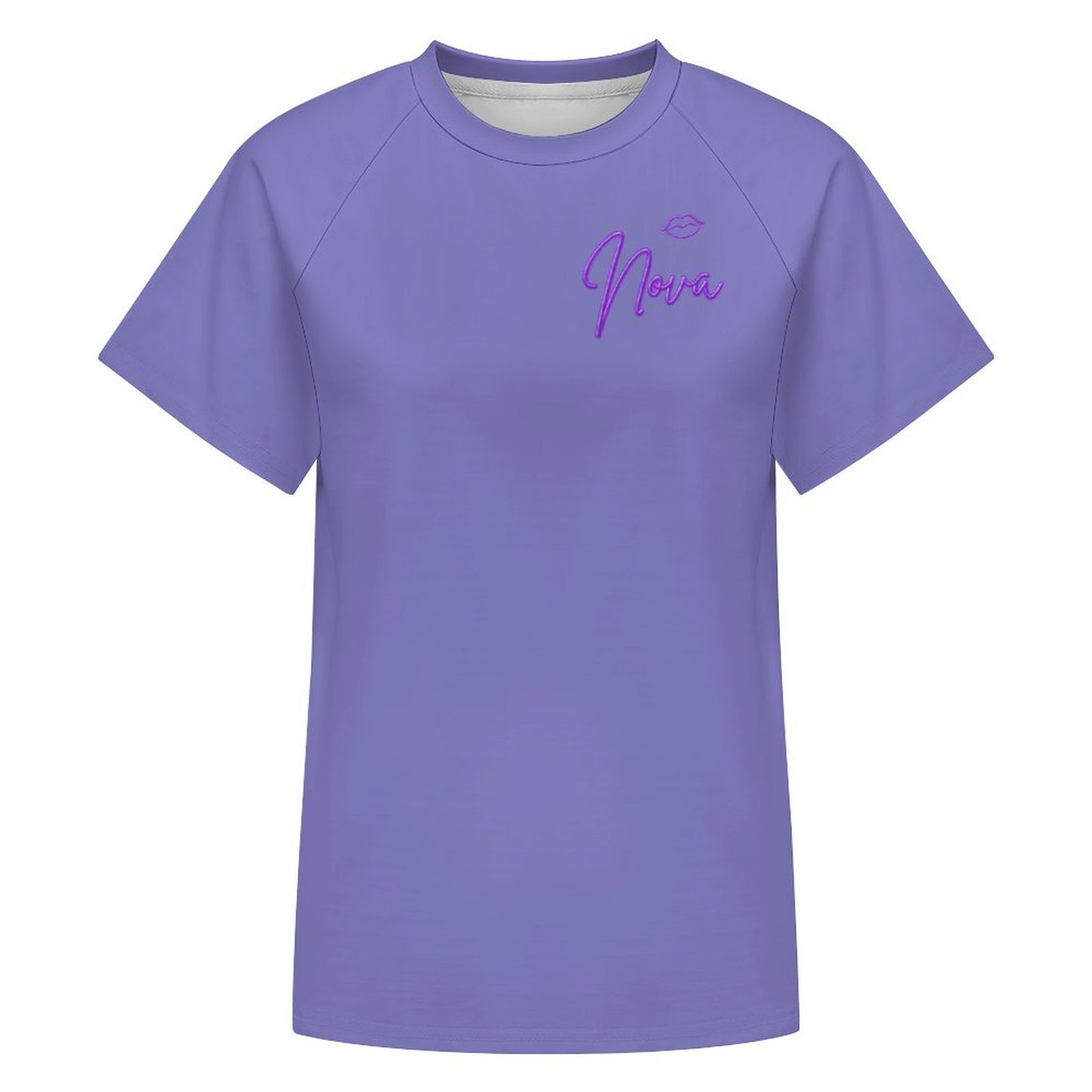 180gsm Women's Raglan T-shirt(All-Over Printing)