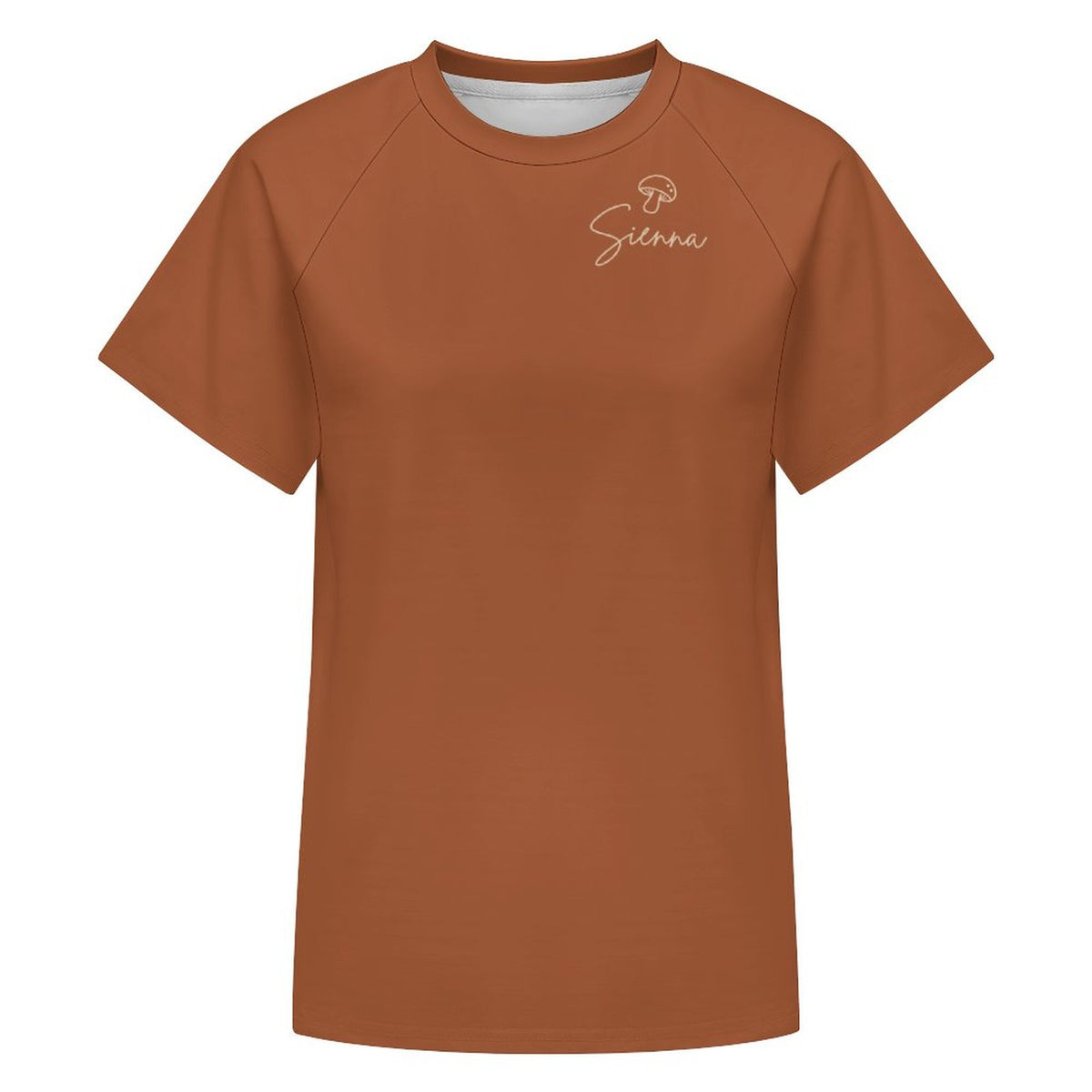 T-shirt terracotta Illustration Dog Mom – Collection SIENNA