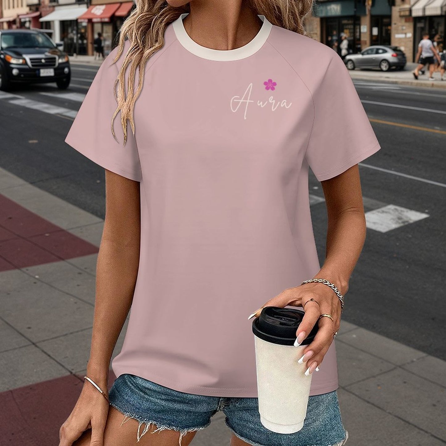 T-shirt Illustration Signature - Collection AURA