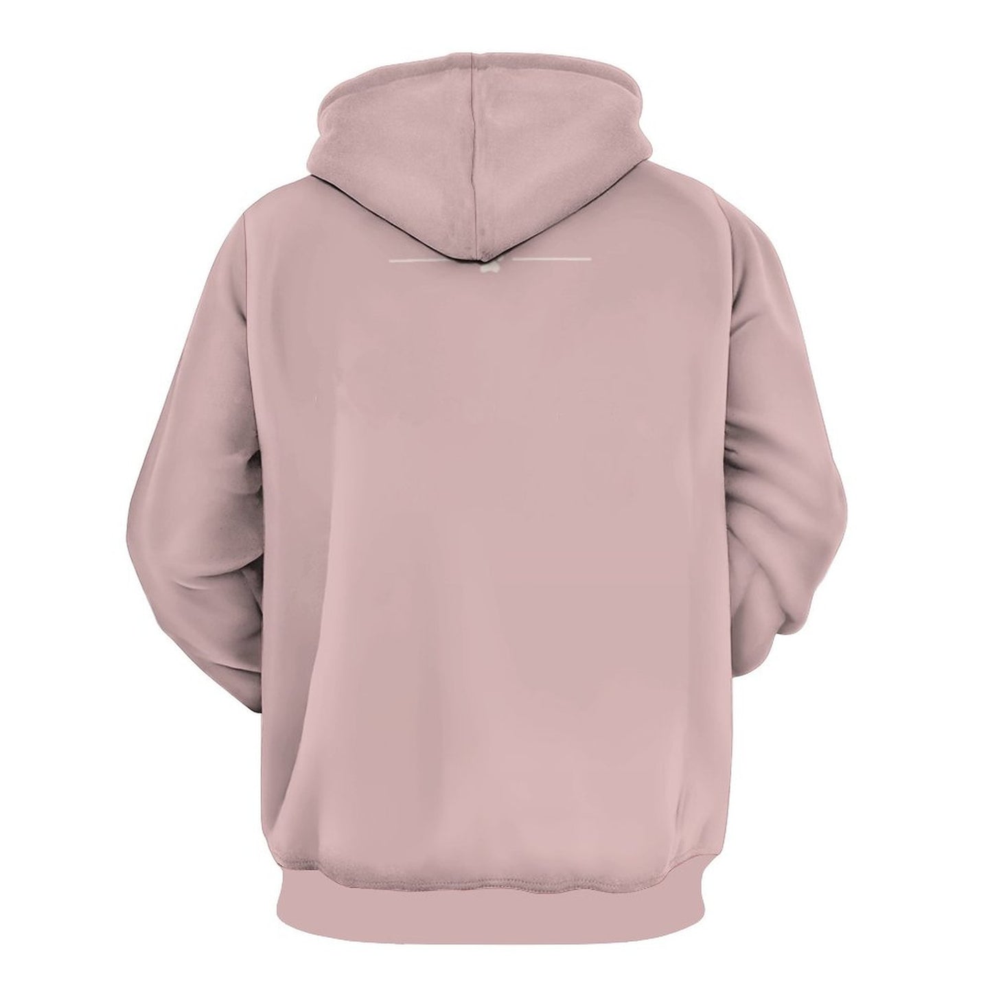Hoodie vieux rose uni – Collection AURA