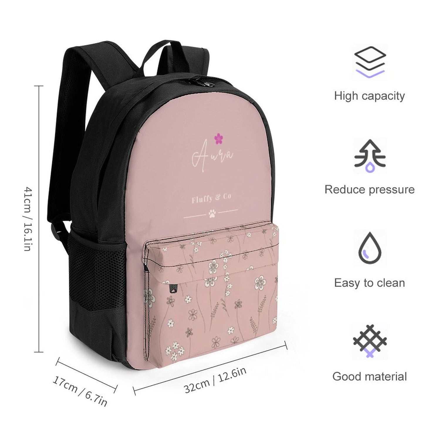 Sac à dos Floral – Collection AURA
