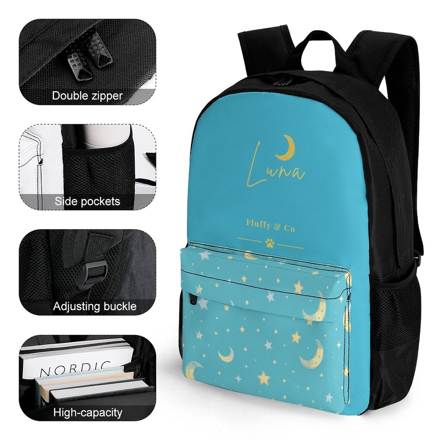 Sac à dos Signature à motifs – Collection LUNA