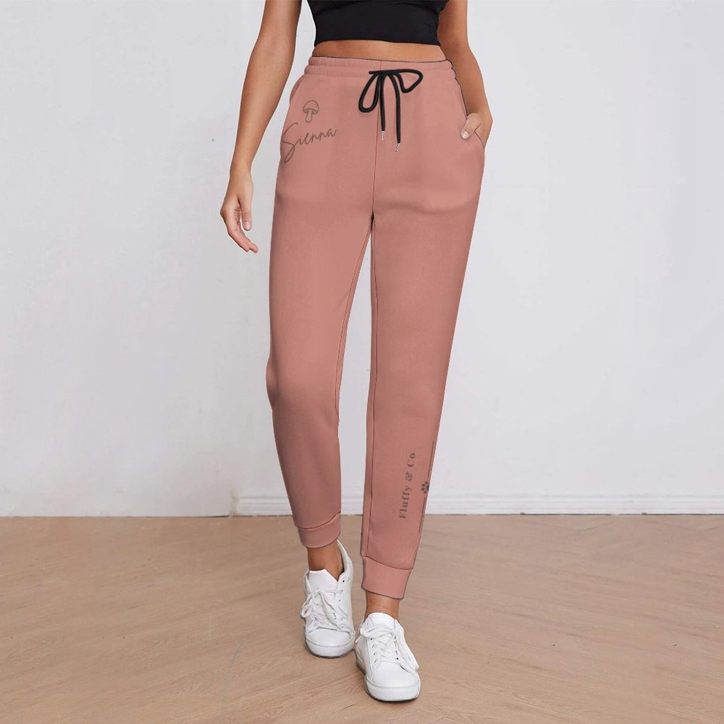 Pantalon jogging terracotta uni – Collection SIENNA