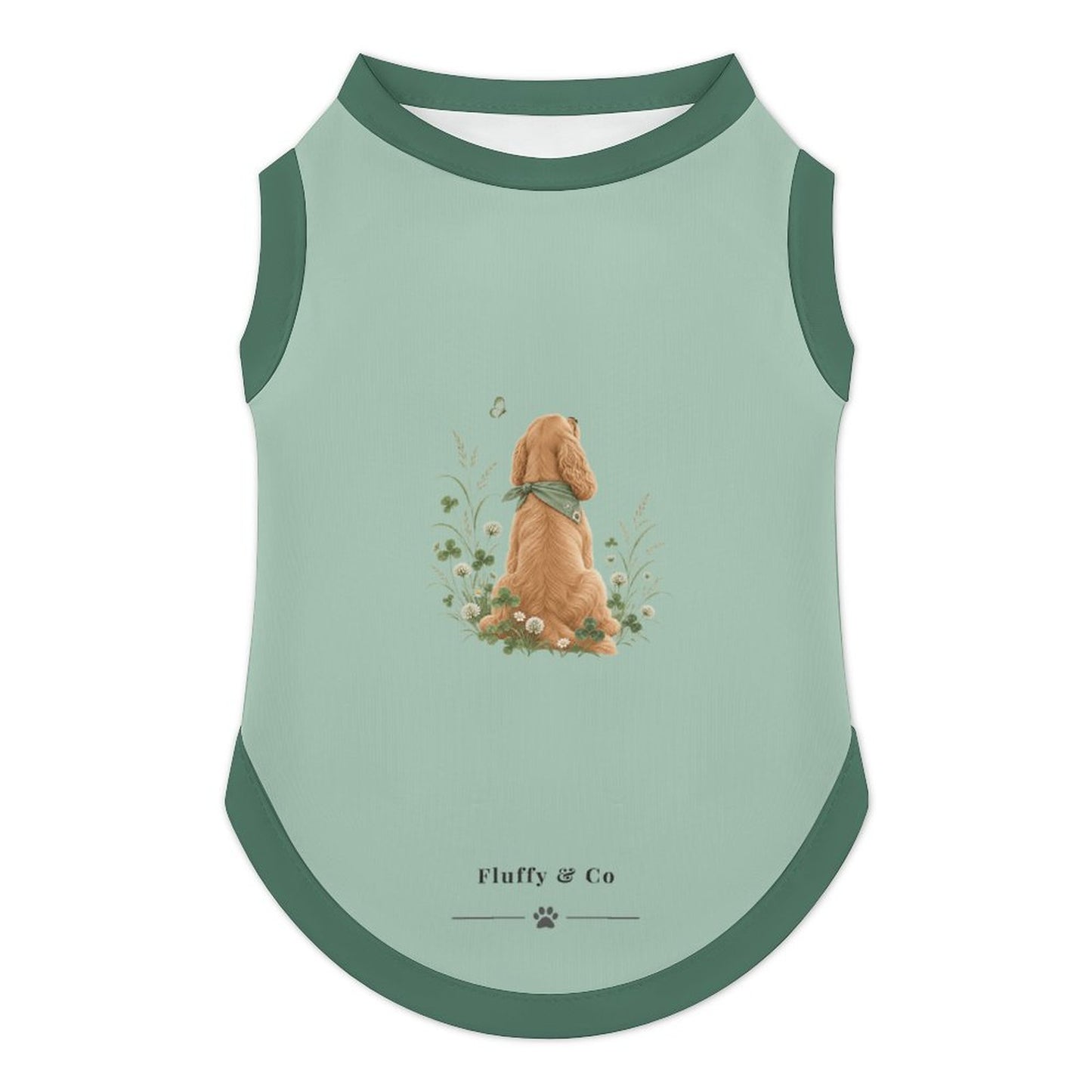 Ice Silk Pet Tank Top(All-Over Printing)